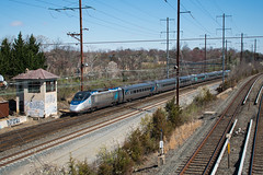 Acela on the Home Stretch To DC