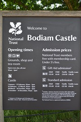 Bodiam Castle.