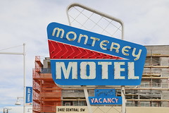 Route 66 Monterey Motel in Albuquerque NM 14.1.2023 0556