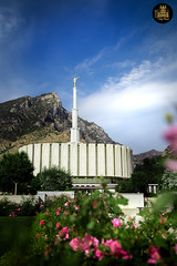 Spring at the Provo Temple