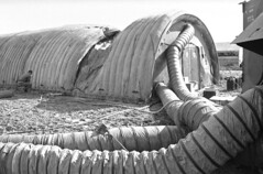 Inflatable hospital units used by U.S. forces in South Viet Nam