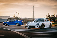 2023 March DUO JDM Mazda RX7 & Nissan Skyline GT-R.