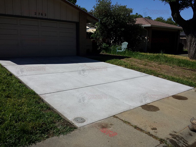 Old Driveway Removed And Replaced In Davis California