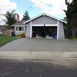Big Extended Driveway In Fairfield California