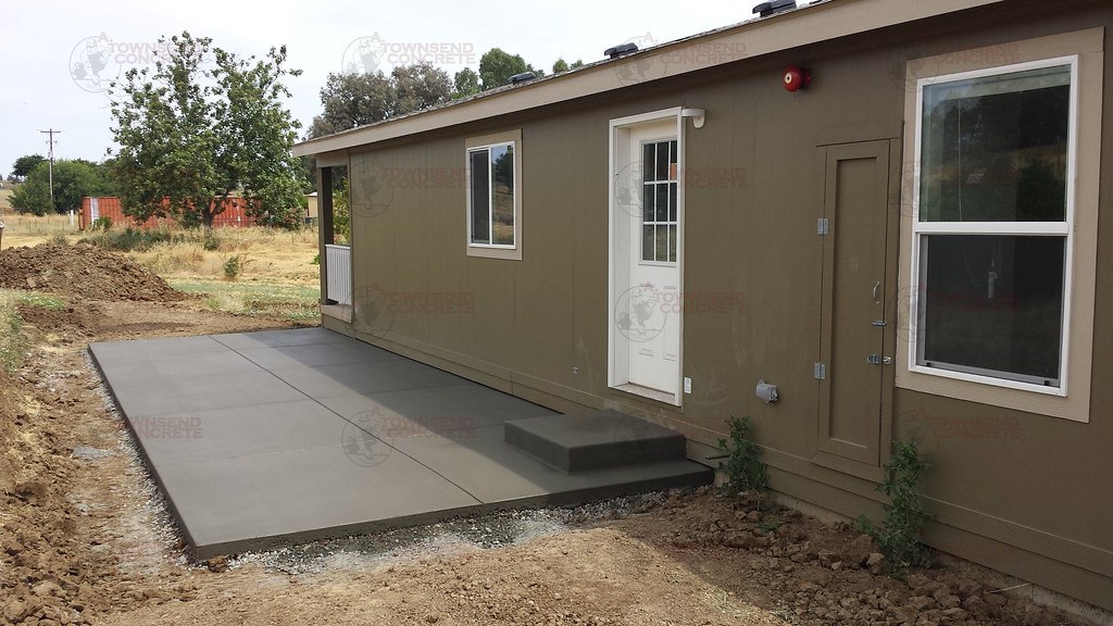 Manufactured Home Patio In Vacaville California