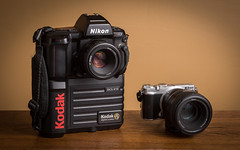 Kodak DCS 410 (1996) / Nikon 1 J5 (2015)