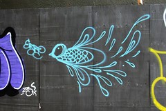 graffiti - passarinho