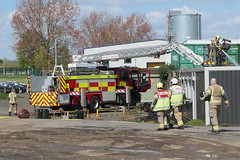 Fire at 33 FAB Ltd Earlstrees Industrial Estate Corby