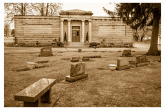 2023. Tecumseh, Michigan, USA. Brookside Cemetery.
