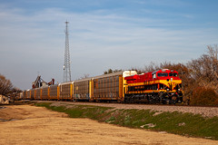KCS 4807 - Aubrey TX on Dec 1, 2012