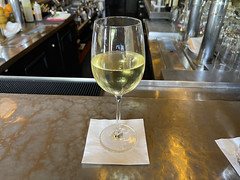 A glass of picpoul
