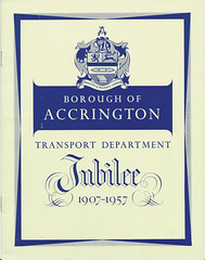 Accrington Transport Department Jubilee 1907 - 1957