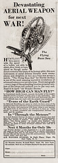 “Flying Buzz Saw” ad in “Popular Mechanics,” April, 1930