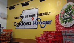 ...It's Your friendly (albeit Remixed), Cordova Kroger (where the 'r' in Cordova is in imminent danger of being swallowed up by the Mississippi River - but hey, let's not nit-pick :P)