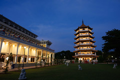 2023 June The Mahavira Hall and Abundant Treasures Pagoda - Tawau