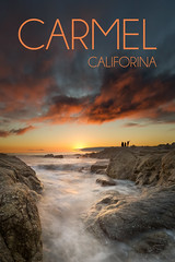 Sunset Selfie at Carmel Beach - Carmel, CA