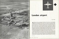 London Airport : J E Milne in Design Number 79, CoID, London, 1955