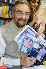 Kabir Bedi en la Feria del Libro. Madrid. Junio 2023