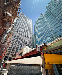 Old and New - View from Belden Place