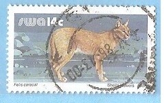 Stamps from the  S.W.A.