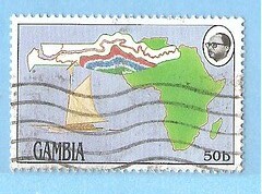 Stamps from  Gambia