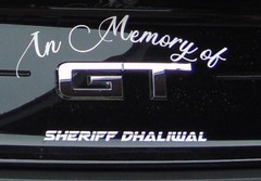 42 RPJ    (IN MEMORY OF SHERIFF DHALIWAL)