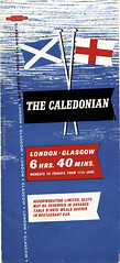 The Caledonian : British Railways express train leaflet ; 1957