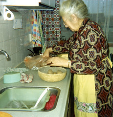 Oma van der Werf - 90 jaar