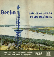 Berlin and its environs/Berlin et ses environs : tourist folder issued for the Belrin 1936 Olympic Games, 1936