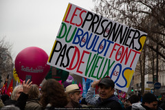 Paris, manifestation intersyndicale du 19 janvier 2023 contre le projet de réforme des retraites