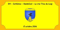 04 - Corbières - RandoCool - Le Trou du loup - 8 octobre 2016