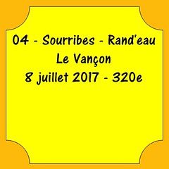 04 - Sourribes - Rand'eau - Le Vançon - 8 juillet 2017