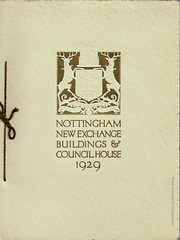 Nottingham New Exchange Buildings & Council House 1929