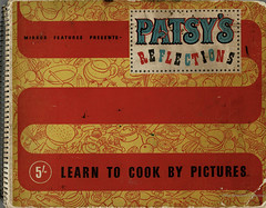 Patsy's Reflections : learn to cook by pictures : The Daily Mirror newspaper, c.1950 : by Jack Dunkley
