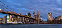 US...NYC...morning skyline...