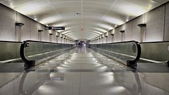 Walkway at Dulles International Airport