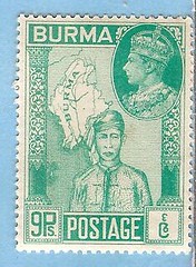 Stamps from Burma