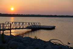 Lewisville Lake Sunset
