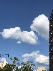 Summer clouds over Dupont Circle, Washington, D.C.