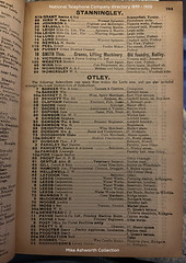 Otley telephone directory 1899