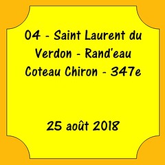 04 - Saint Laurent du Verdon - Rand'eau - Coteau Chiron - 2018-08-25