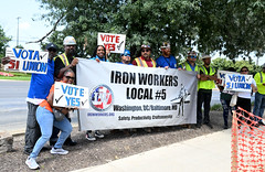 Supporting Iron Workers In MoCo 7/26/2023