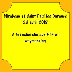 13 - St Paul Lez Durance - Geocaching - 2018-04-03