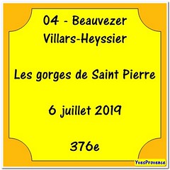 04 - Beauvezer - Les Gorges de Saint-Pierre - 06 juin 2019
