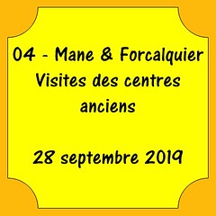 04 - Mane & Forcalquier - Visite - 28 septembre 2019