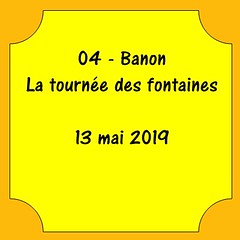 04 - Banon - La tournée des lavoirs - 13 mai 2019