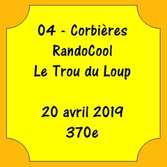 04 - Corbiere - RandoCool - Le trou du Loup - 2019-04-20
