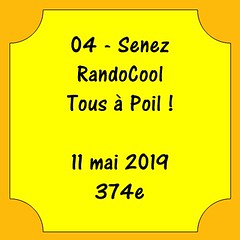 04 - Senes - RandoCool - Tous à poil - 11 mai 2019 - 374e