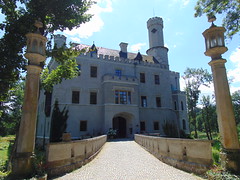 Castle in Karpniki, Poland.