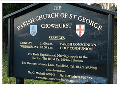 St. George's Church, Crowhurst. 22-12-2016. **